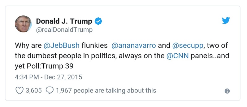 Post preview from Donald Trump