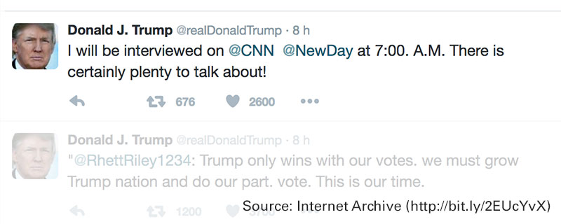 Post preview from Donald Trump