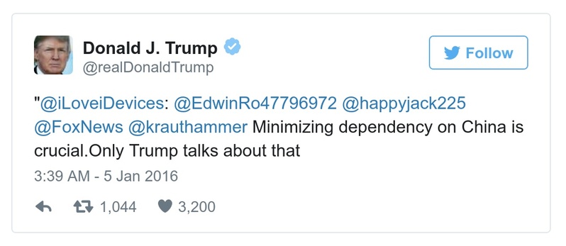 Post preview from Donald Trump