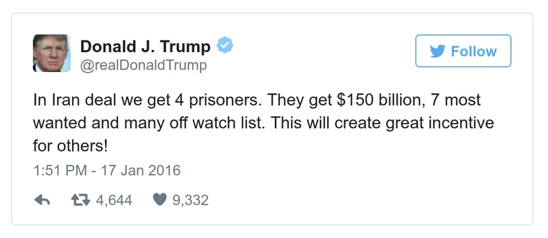 Post preview from Donald Trump