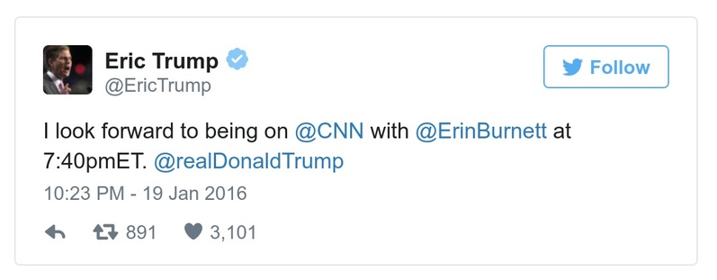 Post preview from Donald Trump