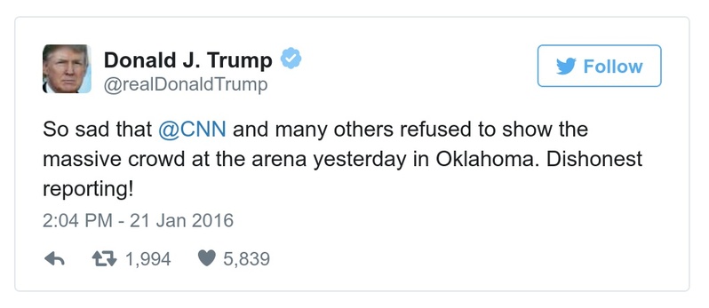 Post preview from Donald Trump