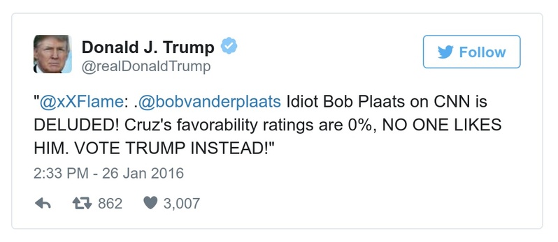 Post preview from Donald Trump