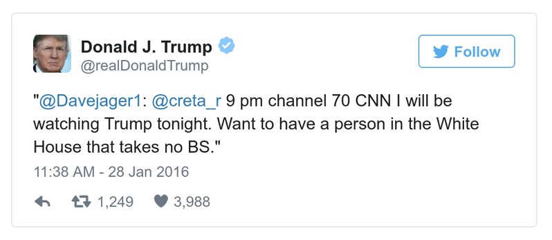 Post preview from Donald Trump