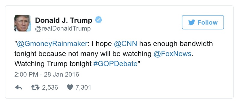 Post preview from Donald Trump