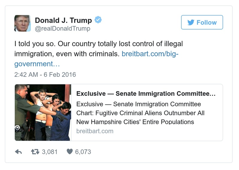 Post preview from Donald Trump