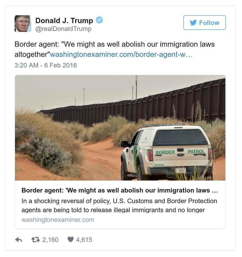 Post preview from Donald Trump