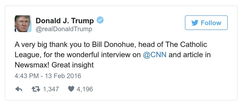 Post preview from Donald Trump