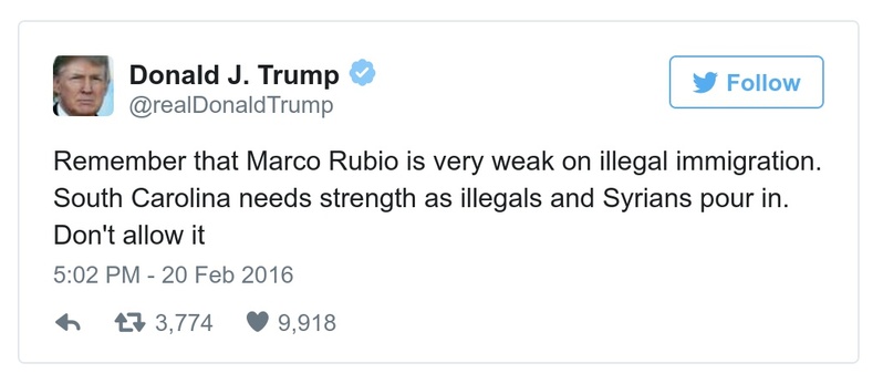 Post preview from Donald Trump