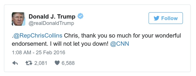 Post preview from Donald Trump