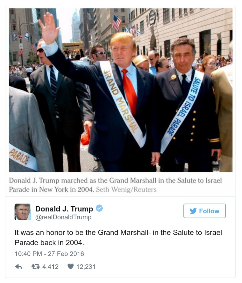 Post preview from Donald Trump