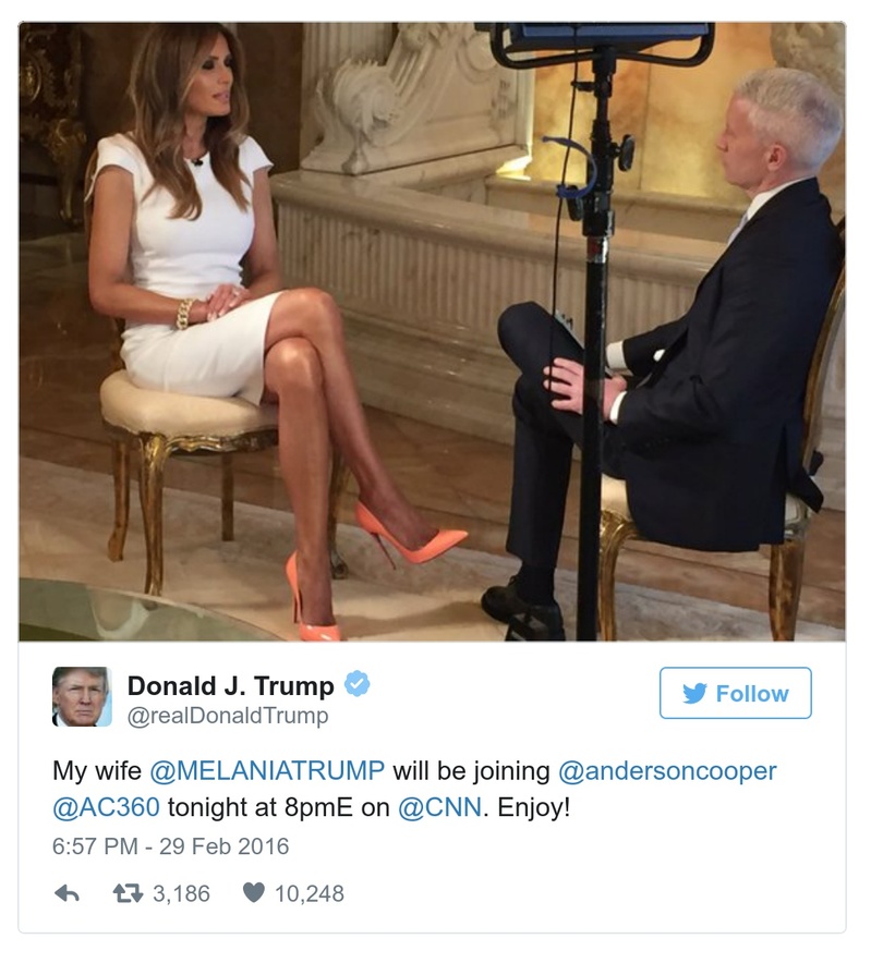 Post preview from Donald Trump