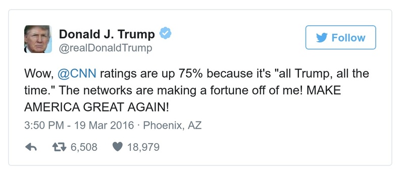 Post preview from Donald Trump