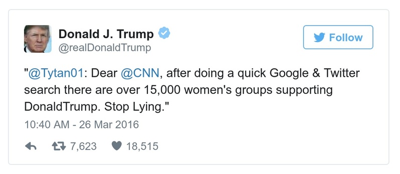 Post preview from Donald Trump