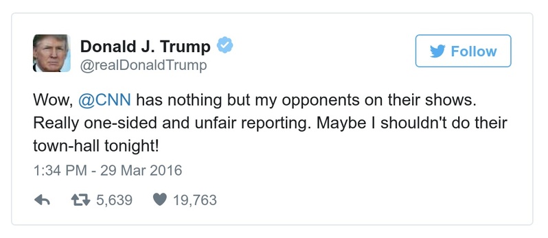 Post preview from Donald Trump