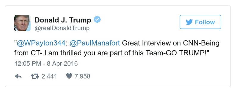 Post preview from Donald Trump