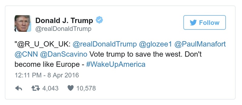 Post preview from Donald Trump