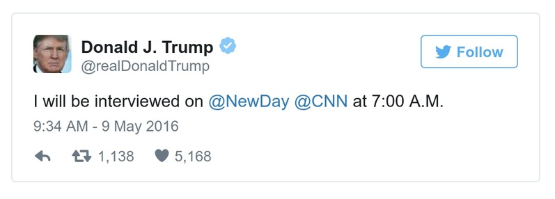 Post preview from Donald Trump