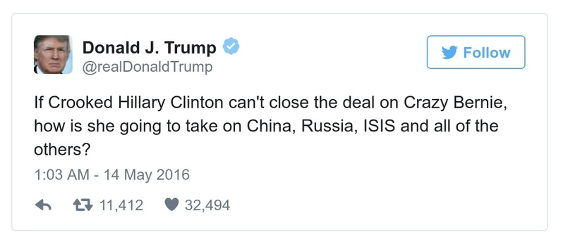 Post preview from Donald Trump