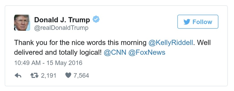 Post preview from Donald Trump