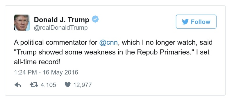 Post preview from Donald Trump