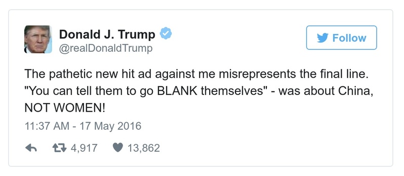 Post preview from Donald Trump