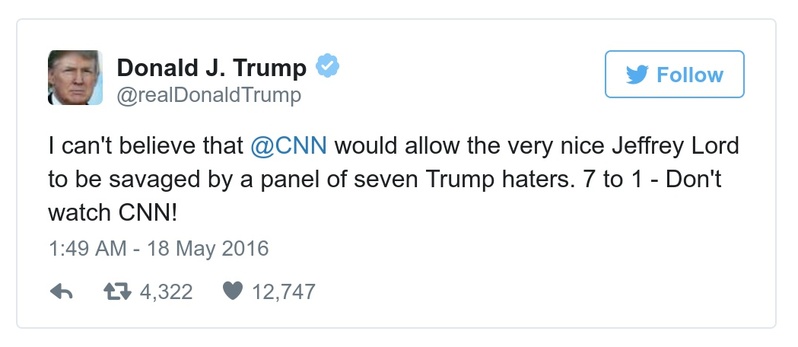 Post preview from Donald Trump