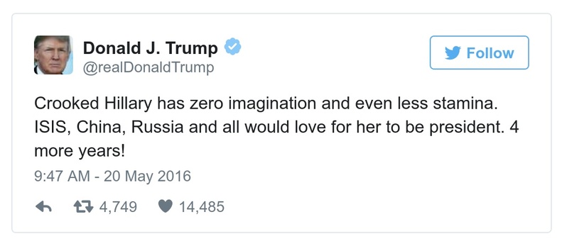 Post preview from Donald Trump