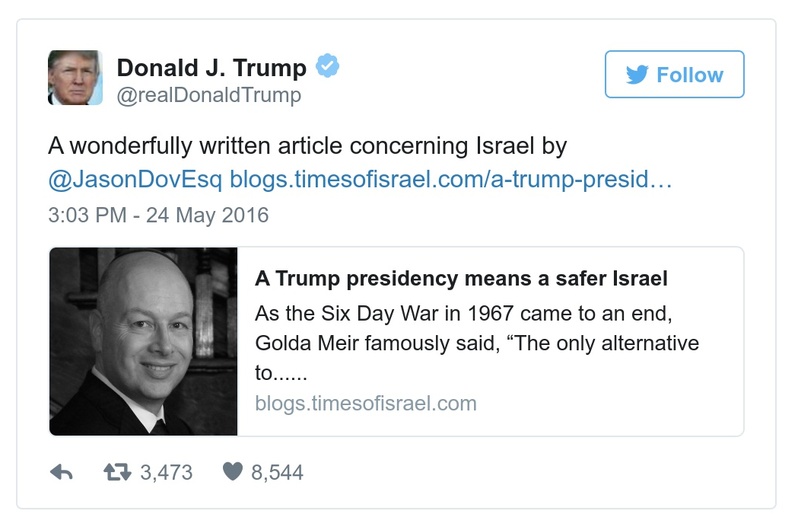 Post preview from Donald Trump