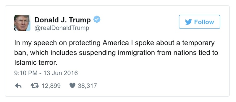 Post preview from Donald Trump