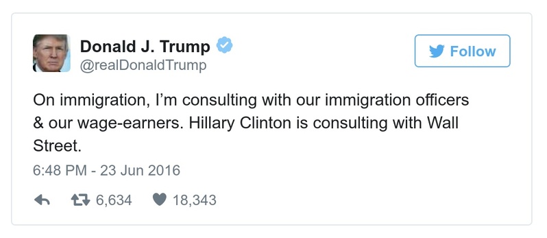 Post preview from Donald Trump