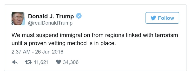 Post preview from Donald Trump