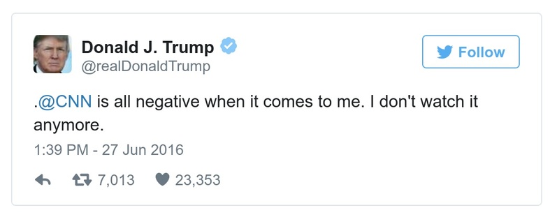 Post preview from Donald Trump