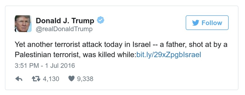 Post preview from Donald Trump