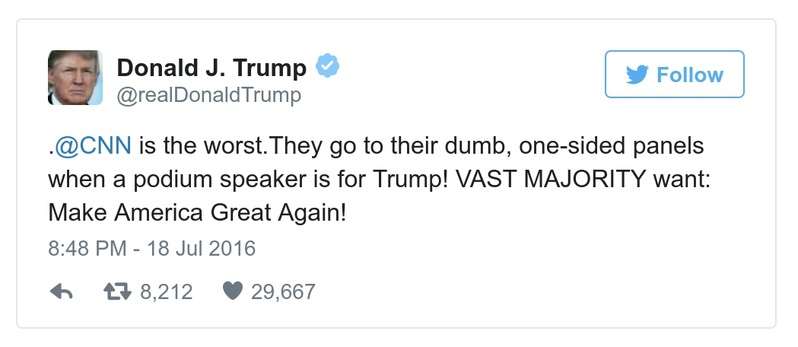 Post preview from Donald Trump