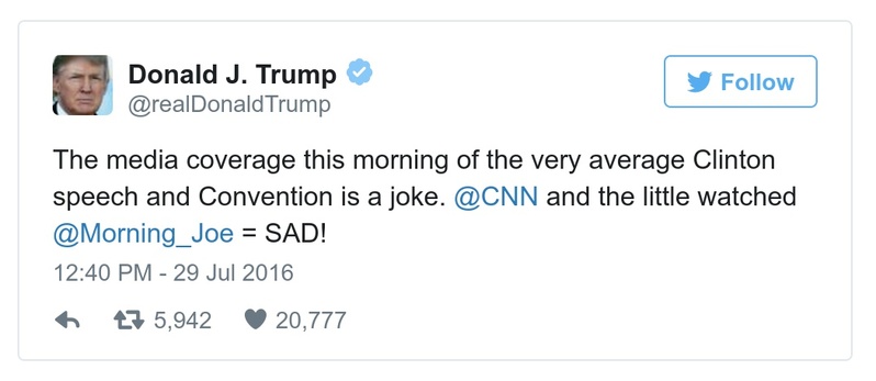 Post preview from Donald Trump