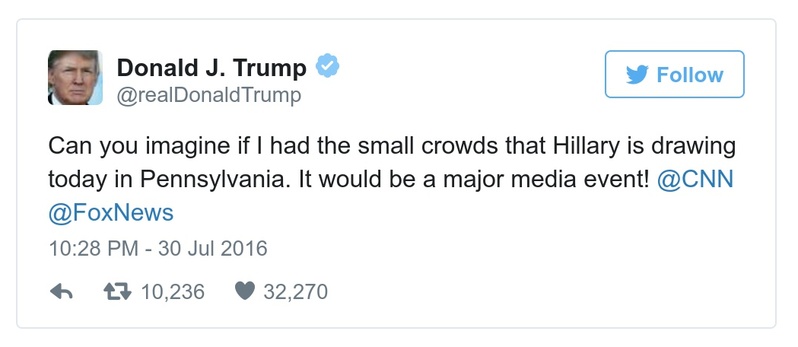 Post preview from Donald Trump