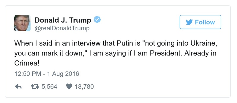 Post preview from Donald Trump