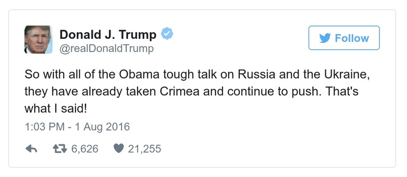 Post preview from Donald Trump