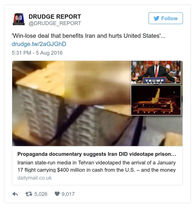 Post preview from Donald Trump