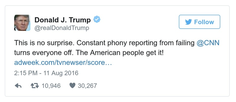 Post preview from Donald Trump