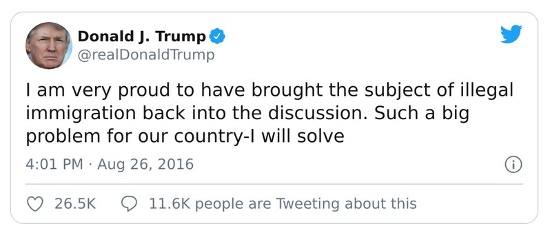 Post preview from Donald Trump