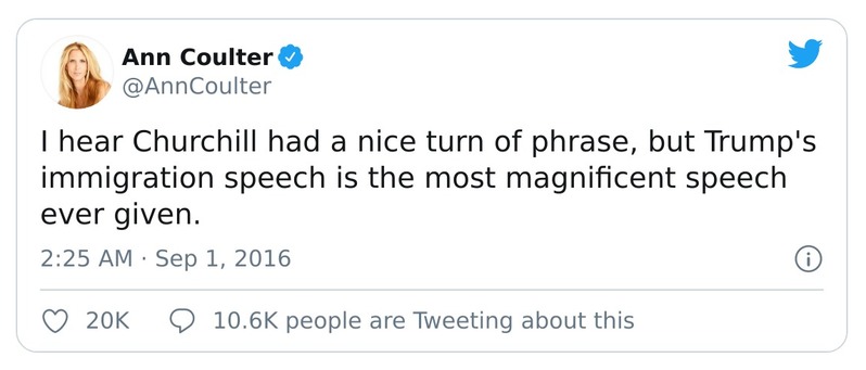 Post preview from Donald Trump