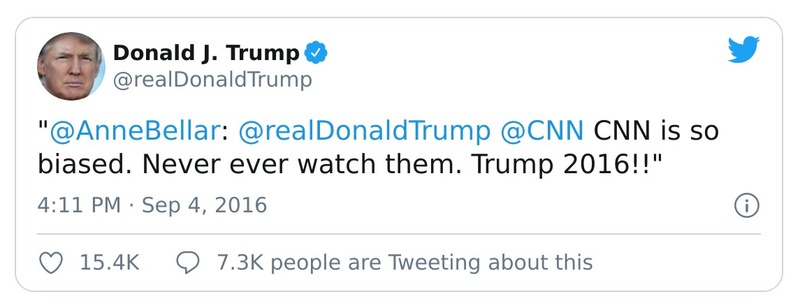 Post preview from Donald Trump