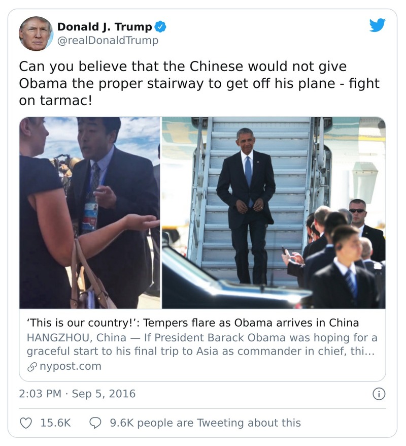 Post preview from Donald Trump