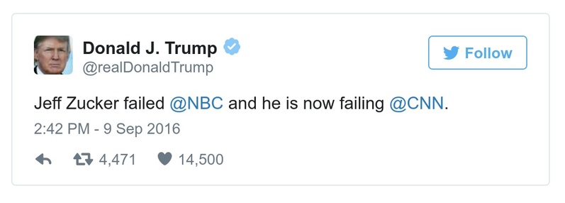 Post preview from Donald Trump