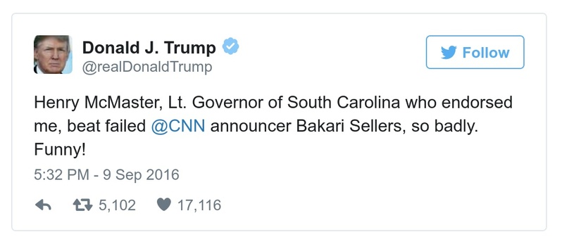 Post preview from Donald Trump