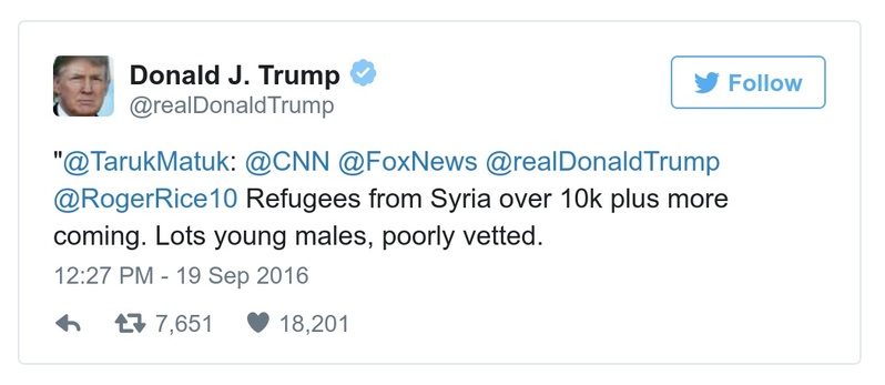 Post preview from Donald Trump