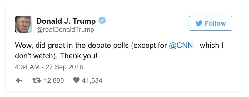 Post preview from Donald Trump