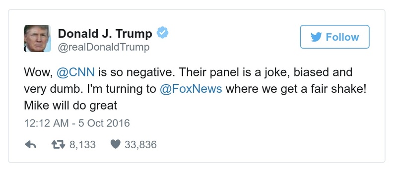 Post preview from Donald Trump